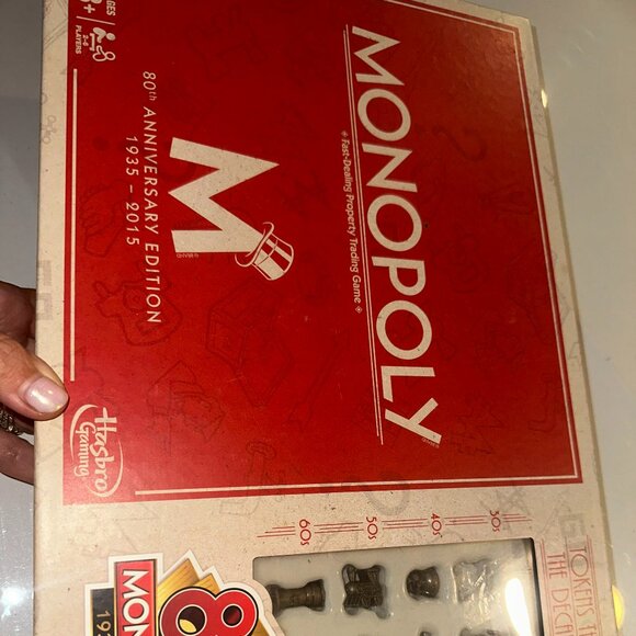 Monopoly 80th Anniversary Edition 1935–2015 – Collector’s Board Game with Vintag - Picture 1 of 2